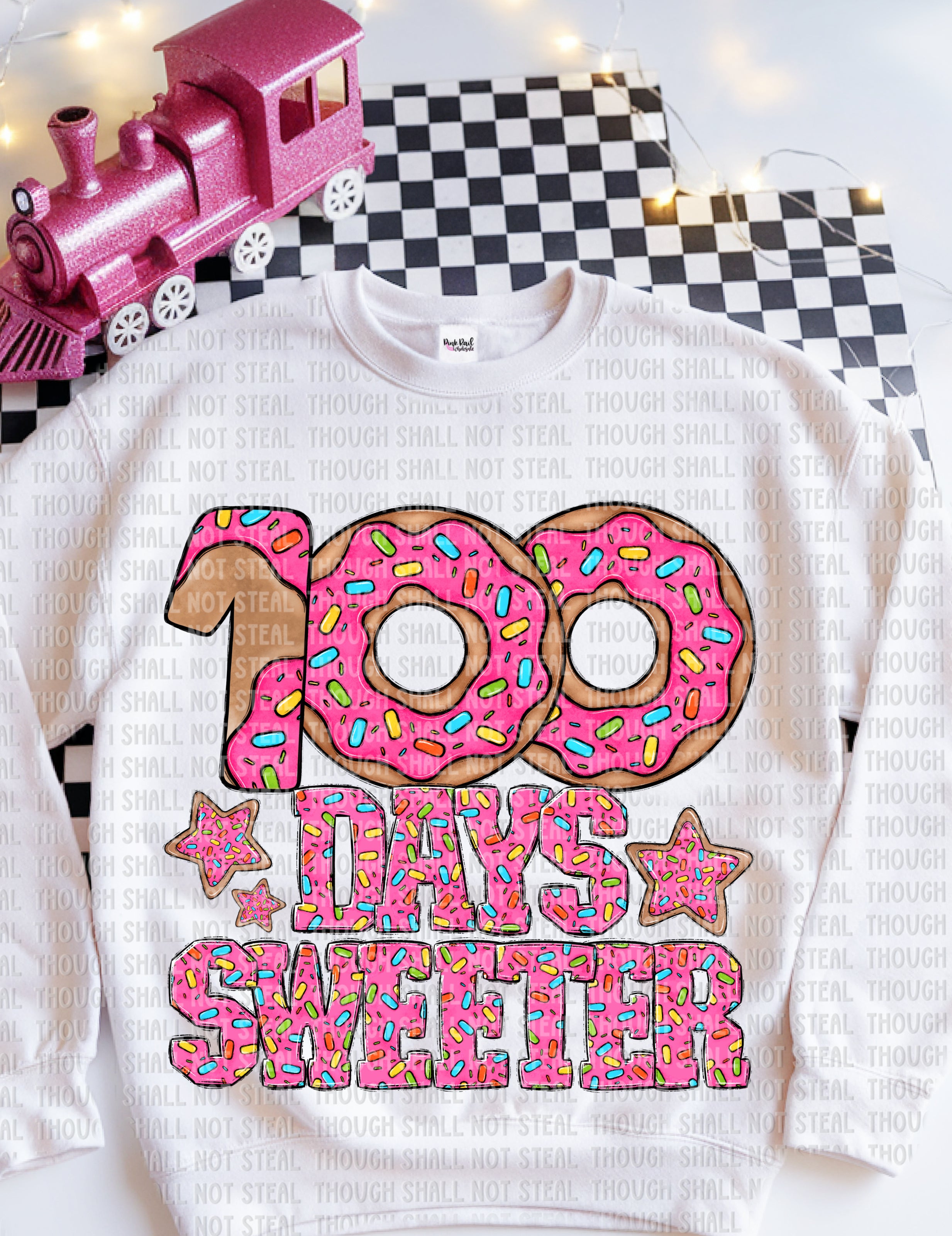 27-44 100 Days Sweeter Completed Tee