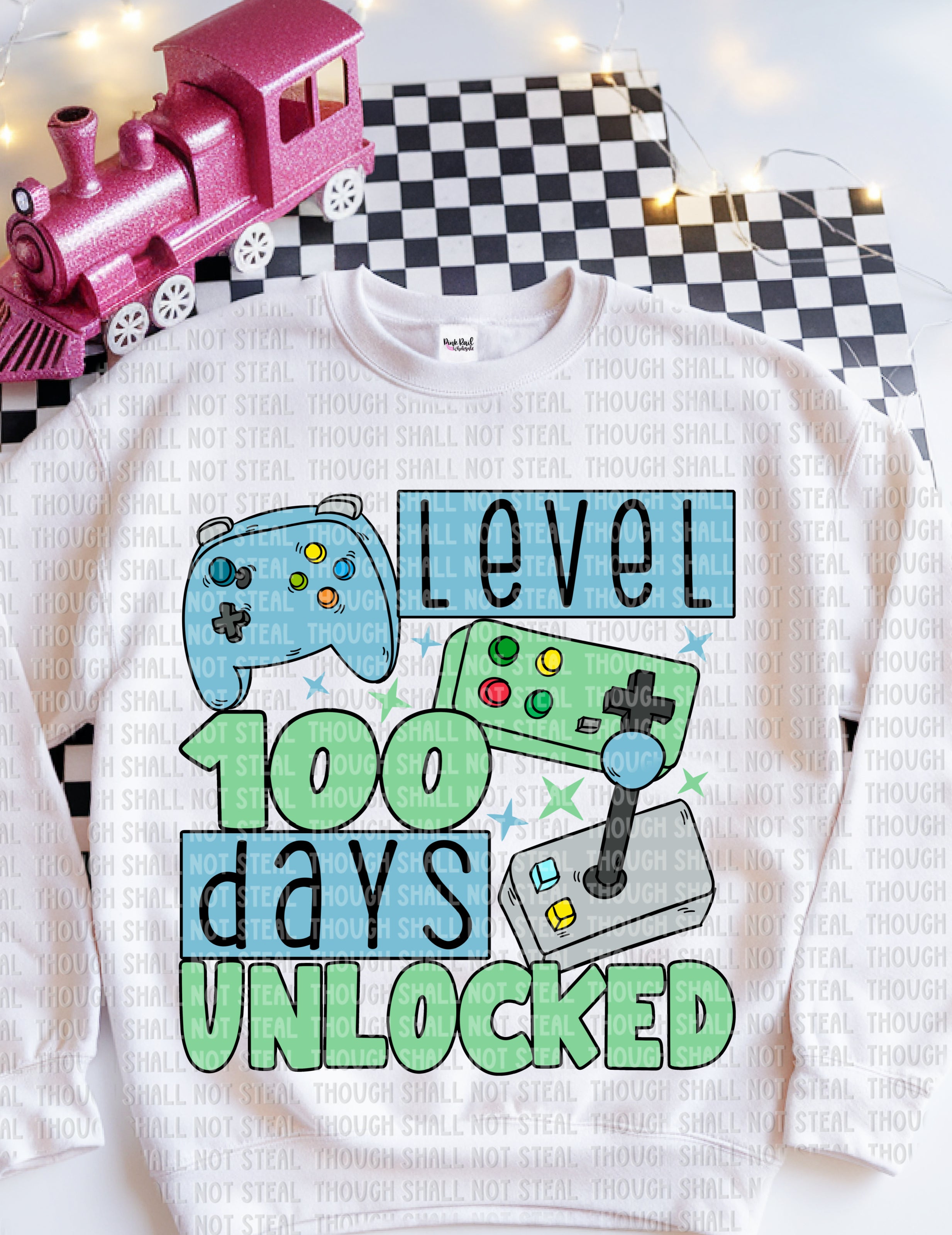 27-46 Level 100 Days Unlocked Completed Tee