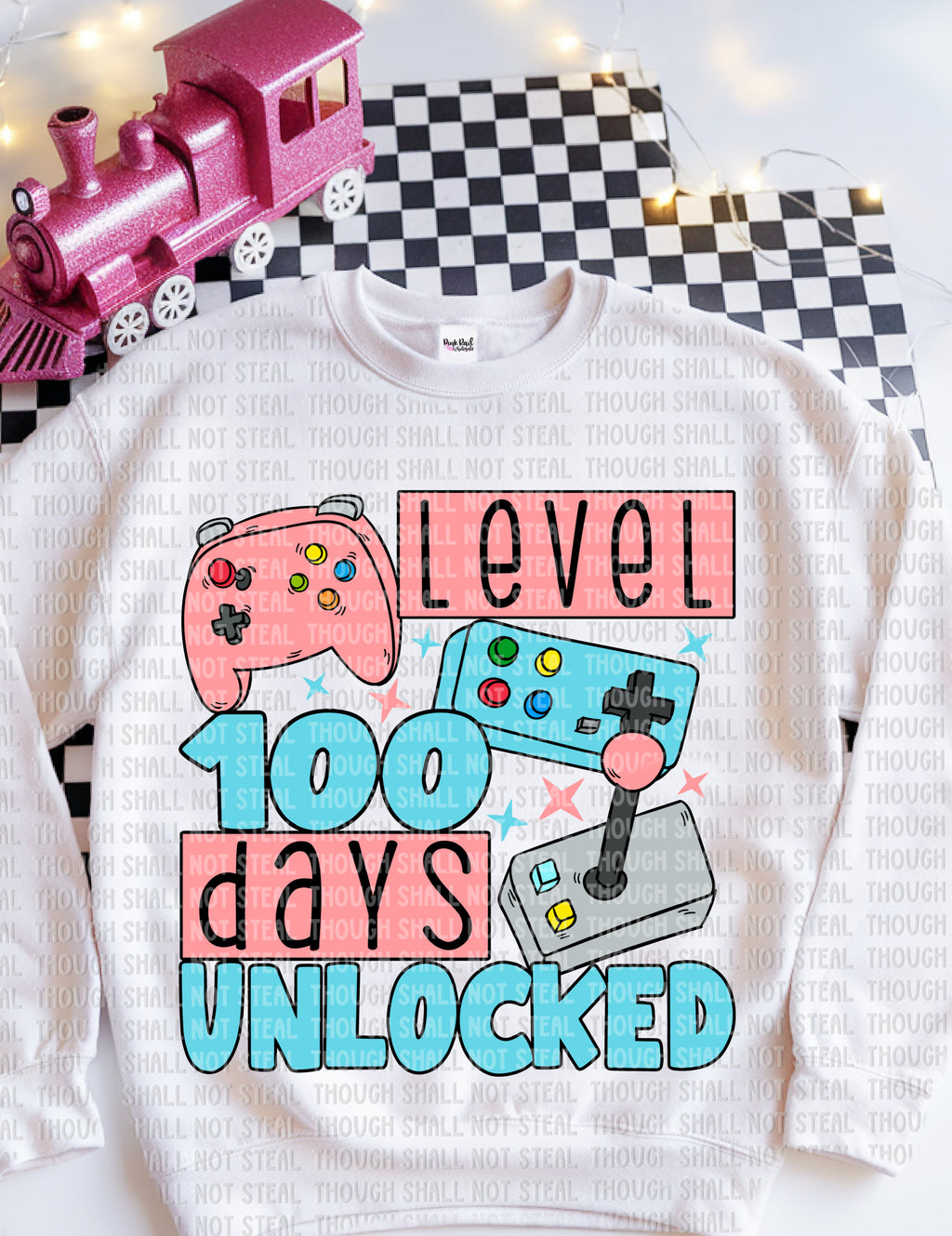27-46 Level 100 Days Unlocked Completed Tee