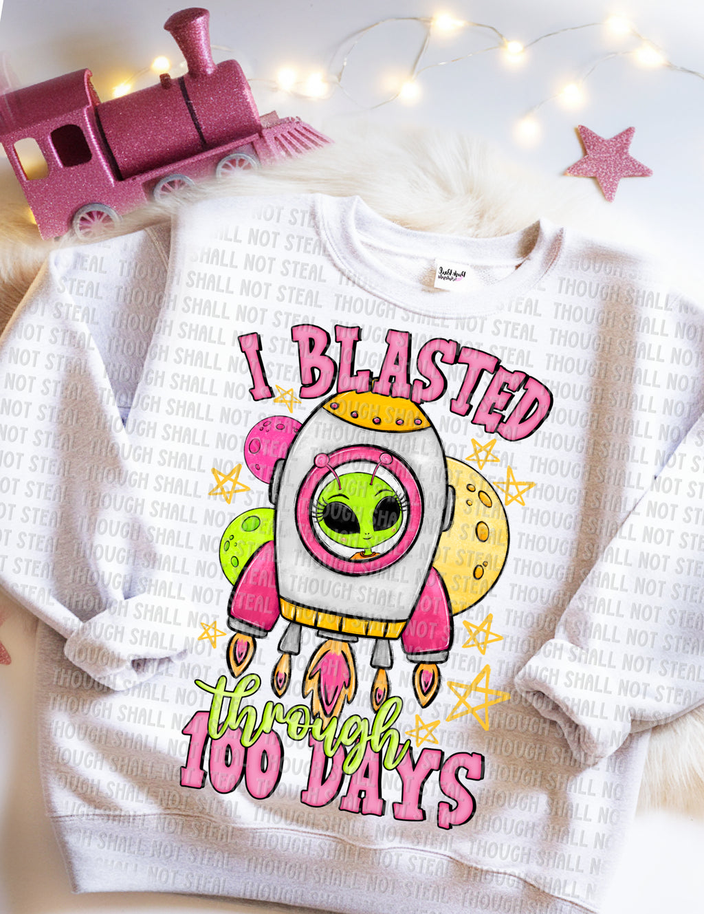 27-51 I Blasted through 100 days Completed Tee