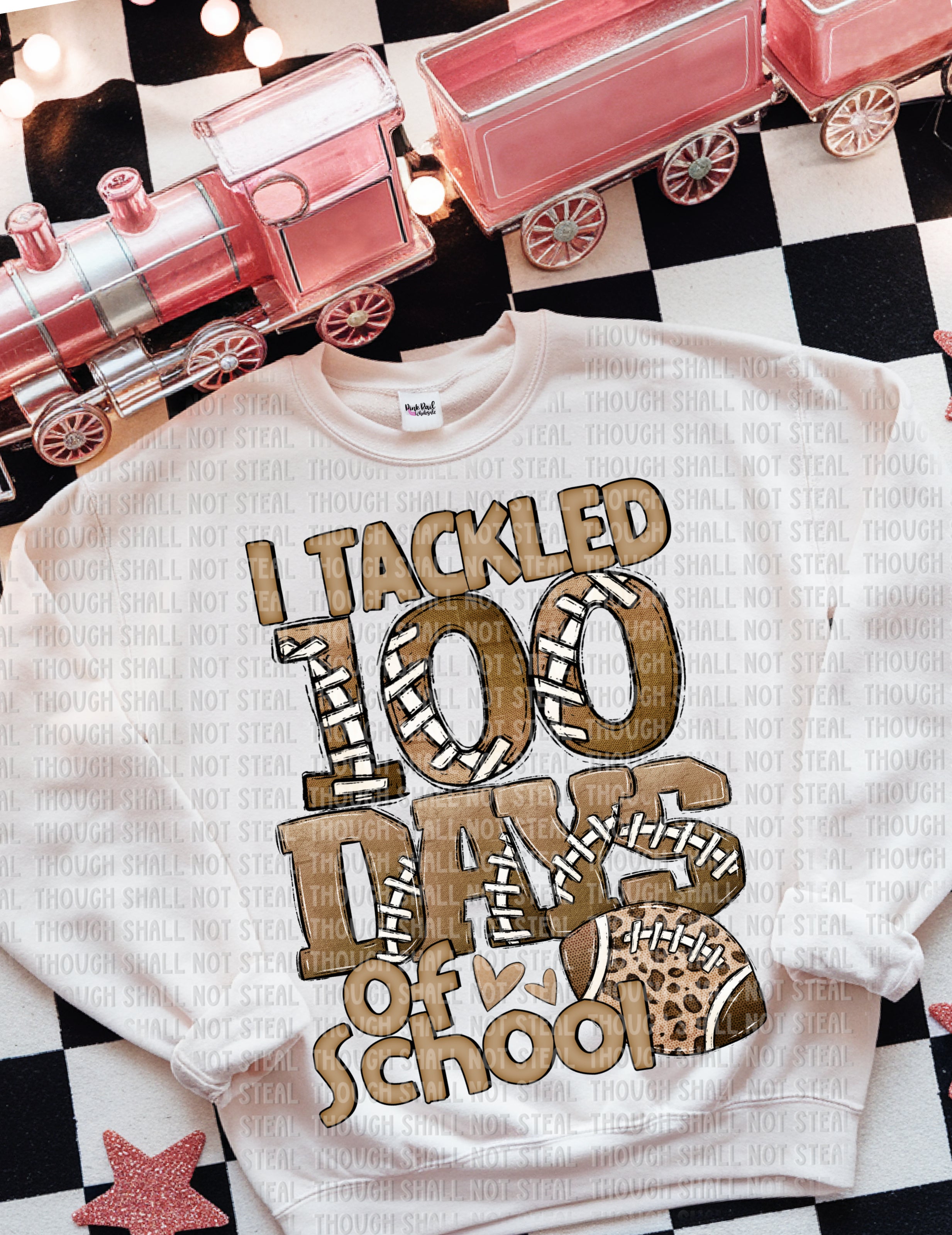 27-53 I Tackled 100 Days Completed Tee