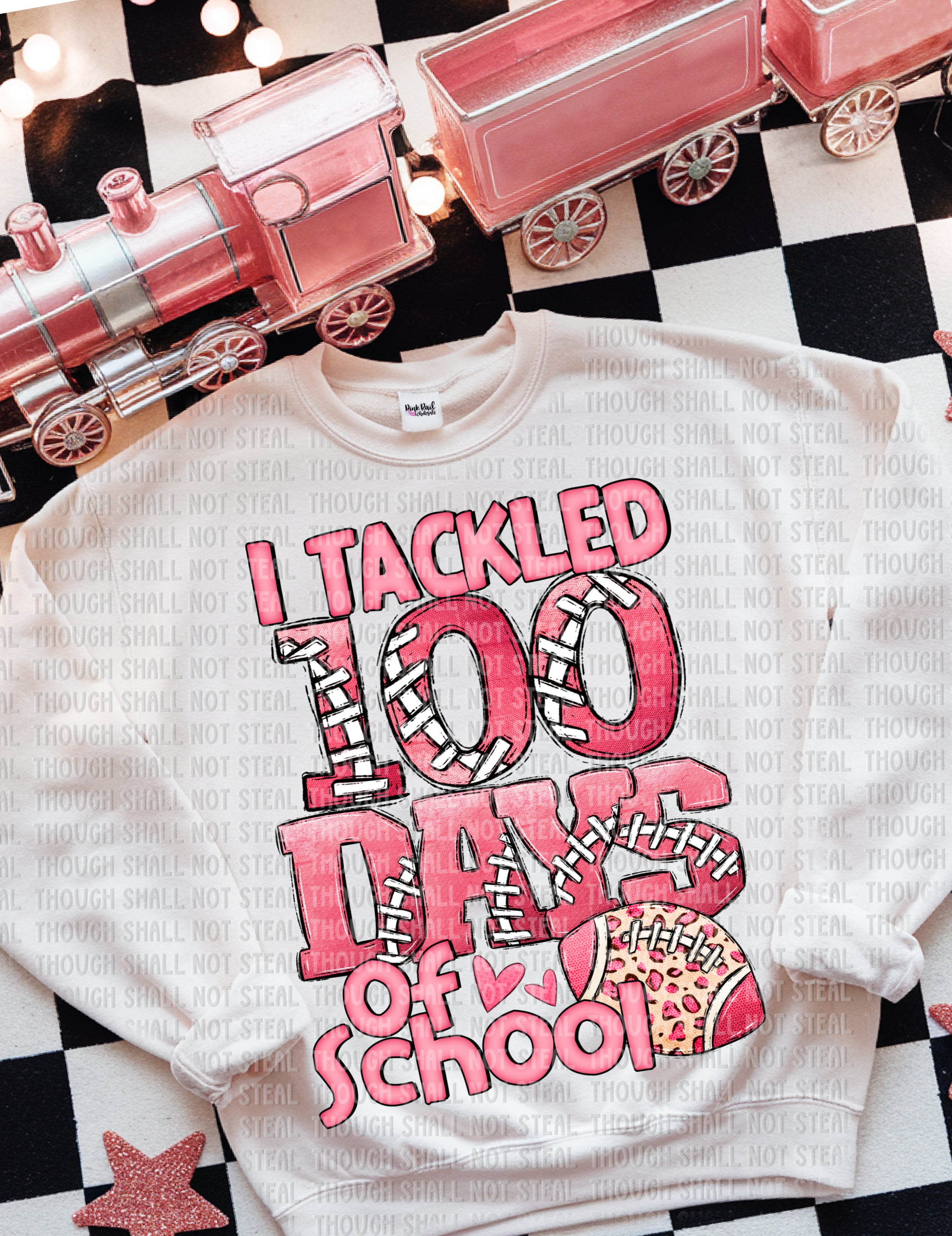 27-53 I Tackled 100 Days Completed Tee