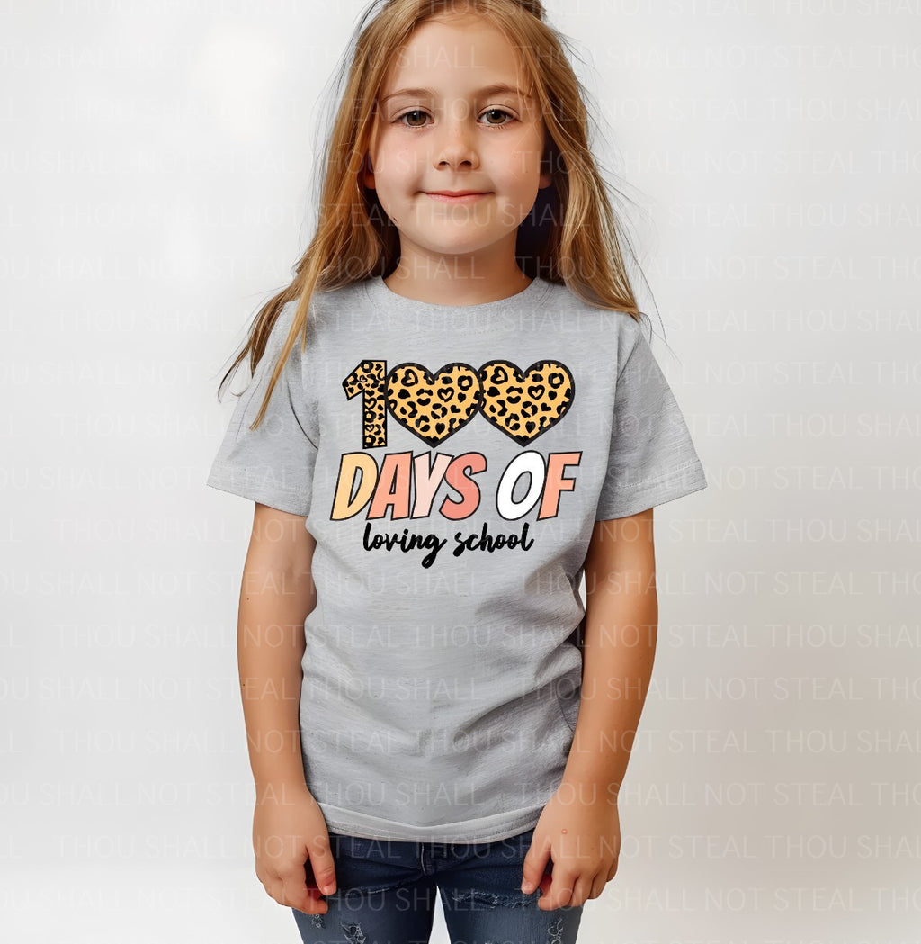 27-75 100 Days of Loving School Completed Tee