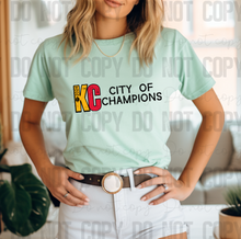 Load image into Gallery viewer, 30-170 KC City Of Champions PGB Completed Tee
