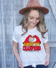 Load image into Gallery viewer, 30-181 Kansas City Heart Hands Champions  PGB Completed Tee
