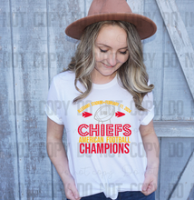 Load image into Gallery viewer, 30-183 Kansas City Trophy Champions PGB Completed Tee
