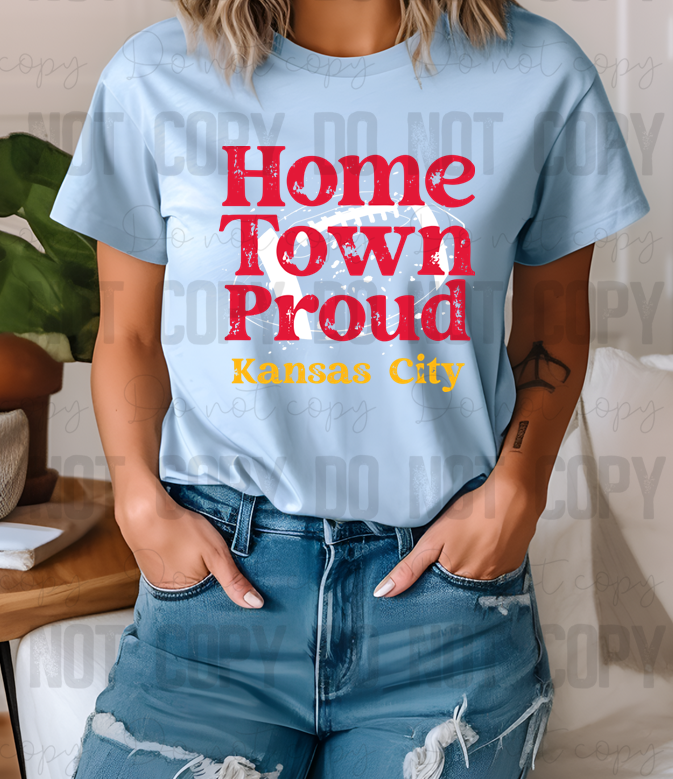 30-184 Home Town Proud KC RYW PGB DTF TRANSFER ONLY