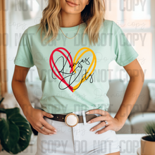 Load image into Gallery viewer, 30-190 Kansas City Heart Black PGB Completed Tee
