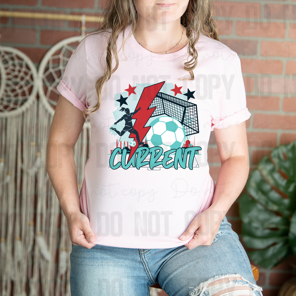 30-236 Kansas City Women's Soccer PGB KC Completed Tee