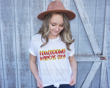 Load image into Gallery viewer, 30-26 Touchdown Kansas City Ombre Completed Tee
