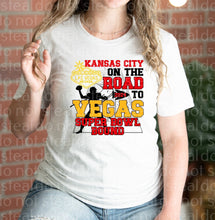 Load image into Gallery viewer, 30-39 KC On The Road To Vegas Completed Tee
