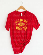 Load image into Gallery viewer, 30-44 Big Game Bound Yellow Completed Tee
