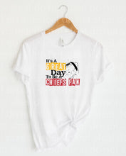 Load image into Gallery viewer, 30-47 Its A Great Day To Be A Fan Black Completed Tee
