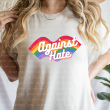 Load image into Gallery viewer, 33-01 Against hate Completed Tee
