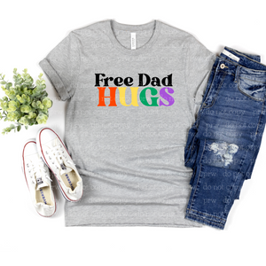 33-03 Free dad hugs Completed Tee