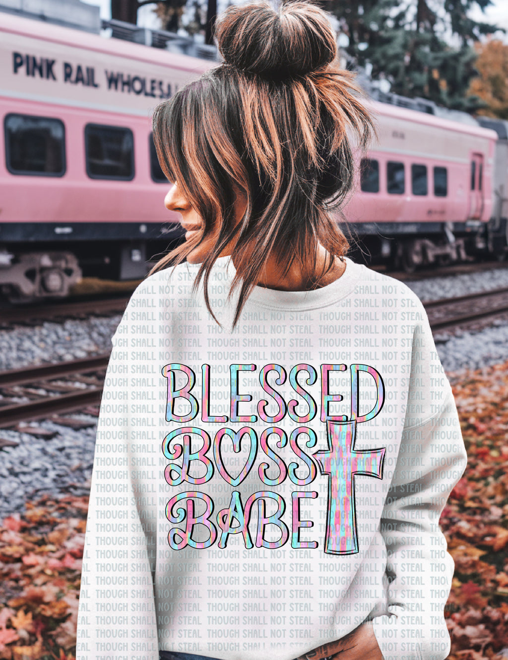 35-08 Blessed Boss Babe Completed Tee