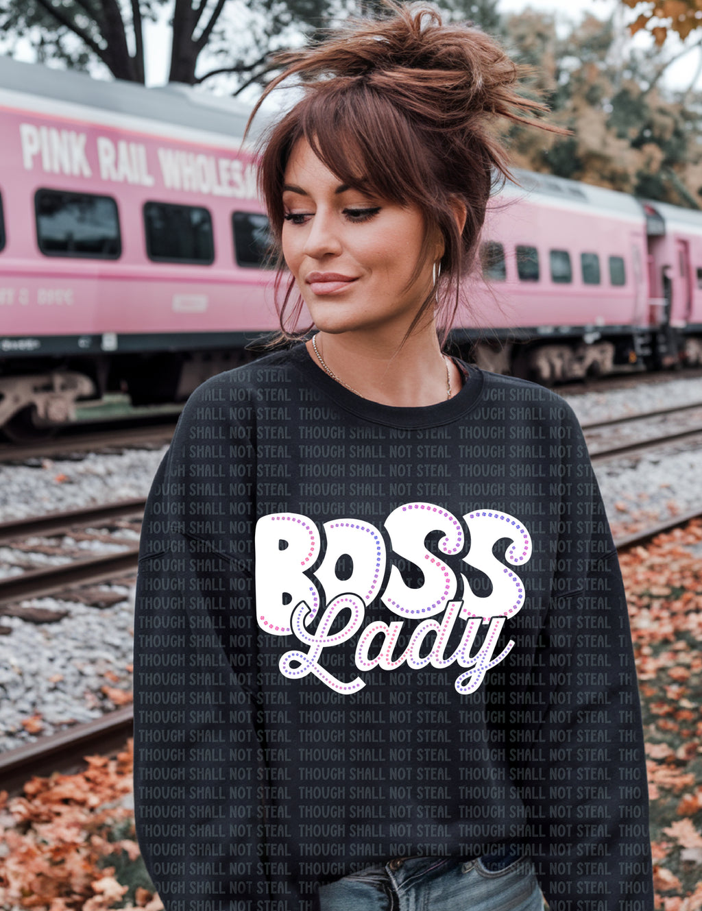 35-11  Boss Lady Completed Tee