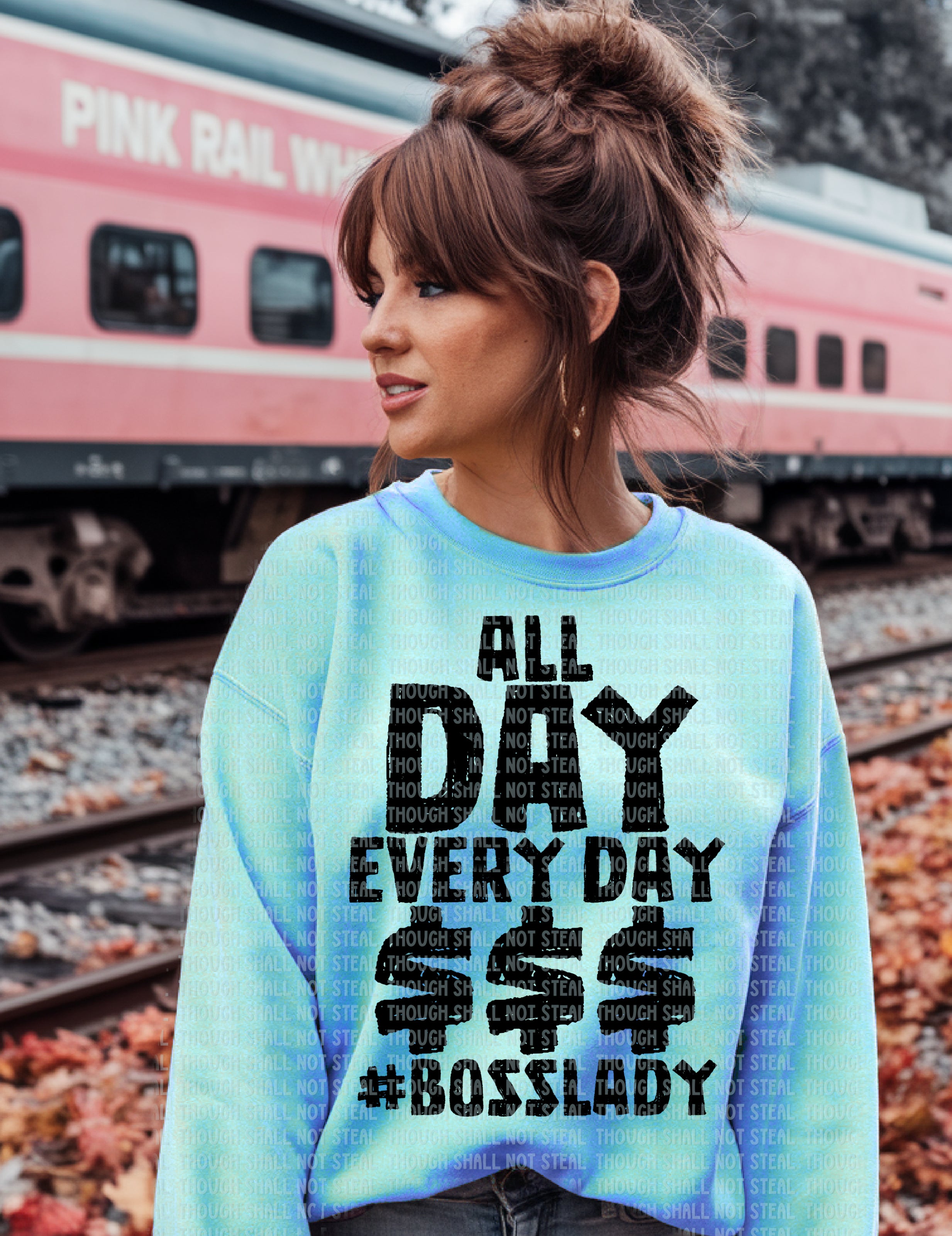 35-15 A Black - All Day Every Day DTF Transfer Only