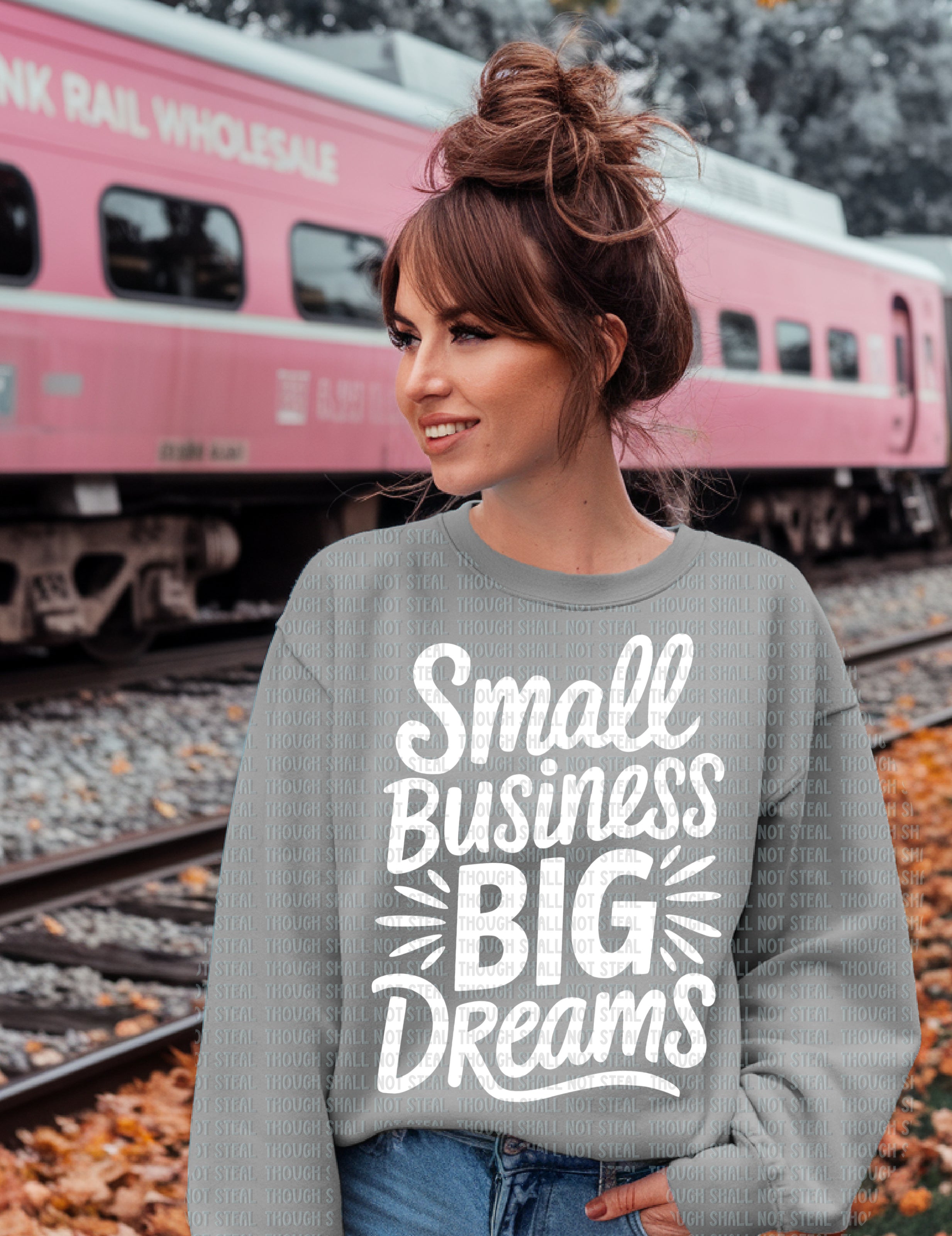 35-20 C White - Small Business Big Dreams DTF Transfer Only