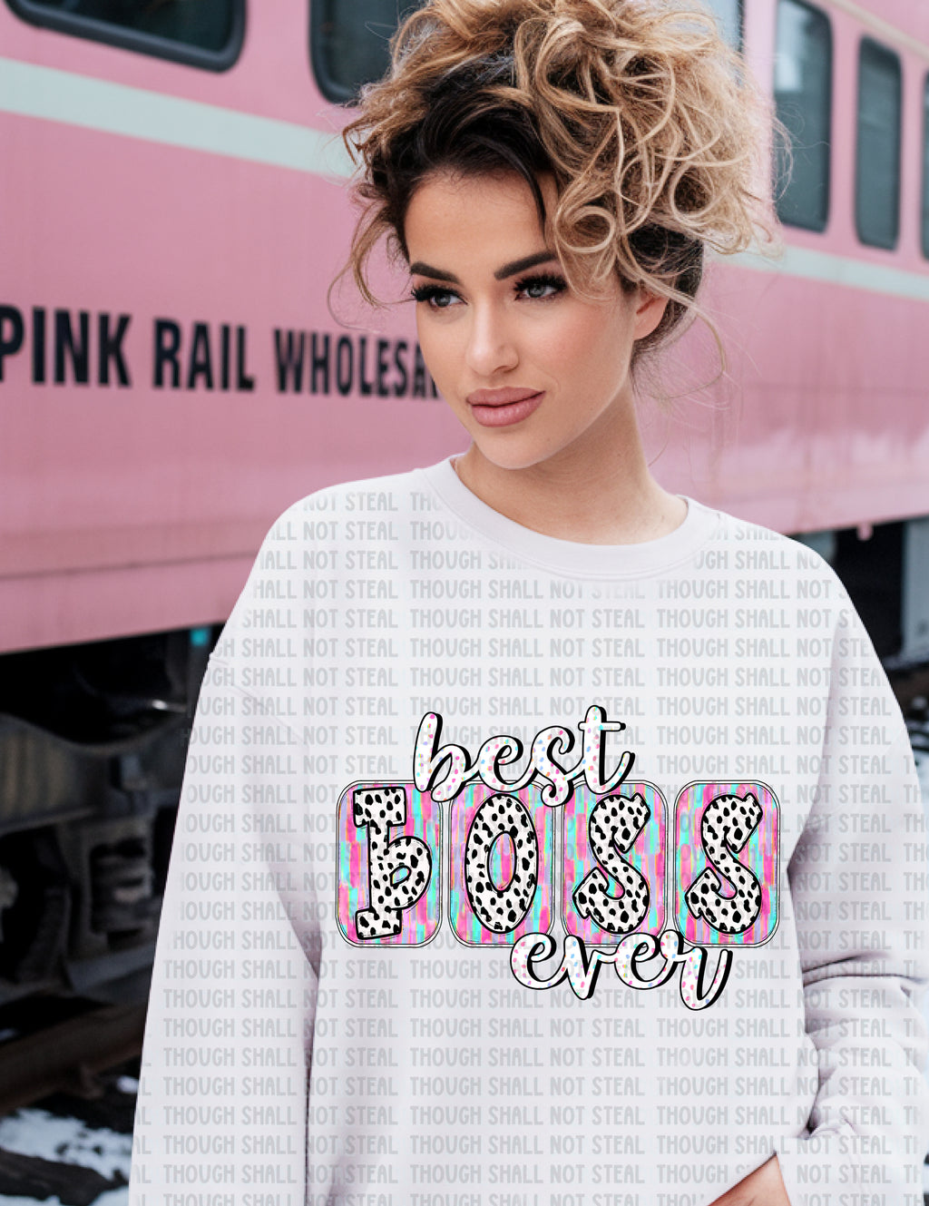 35-23 Best Boss Ever Completed Tee