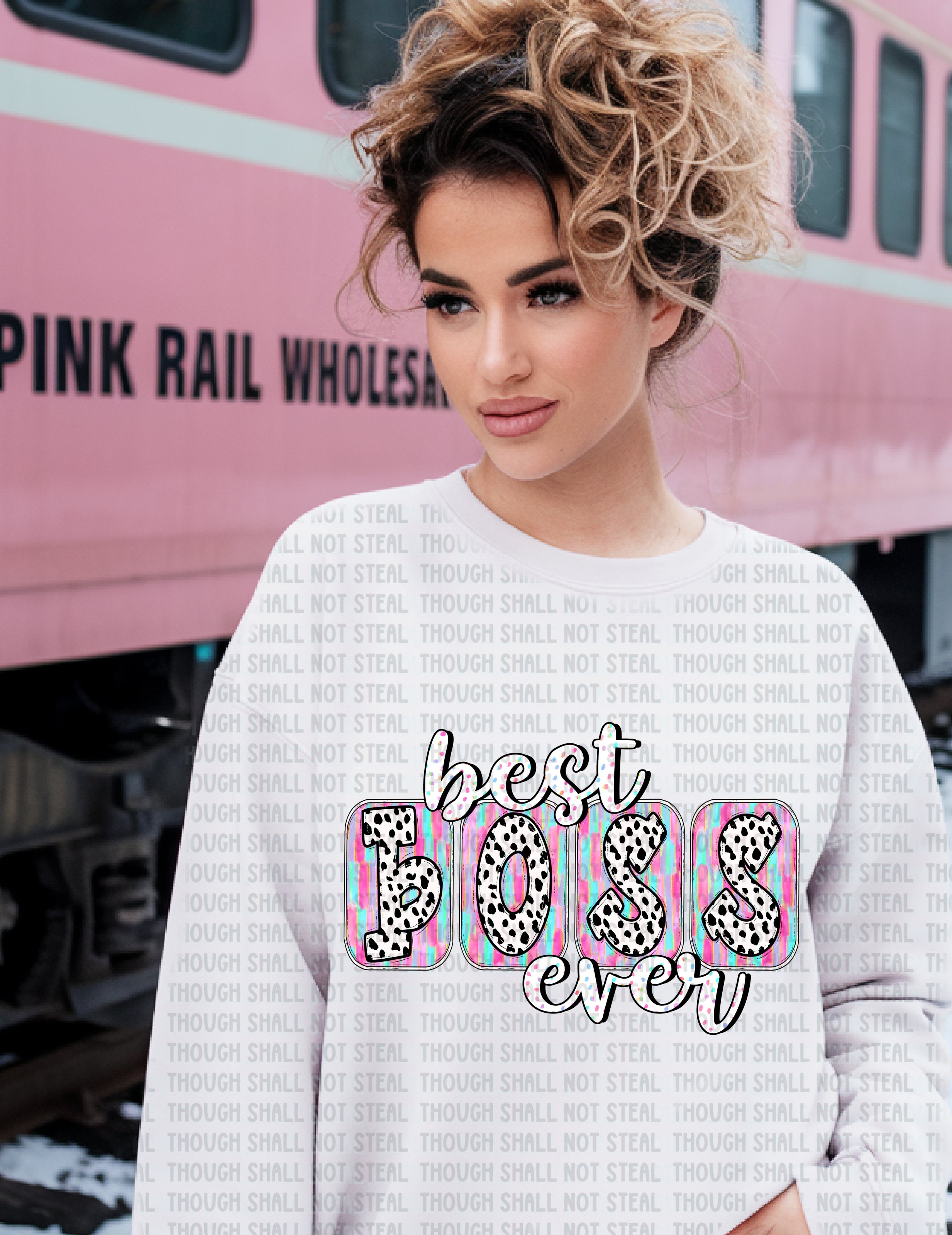 35-23 Best Boss Ever Completed Tee