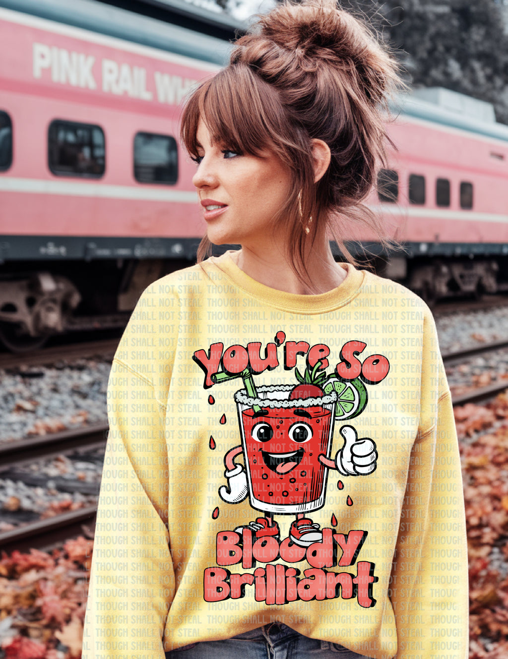 36-16 You're So Bloody Brilliant Completed Tee