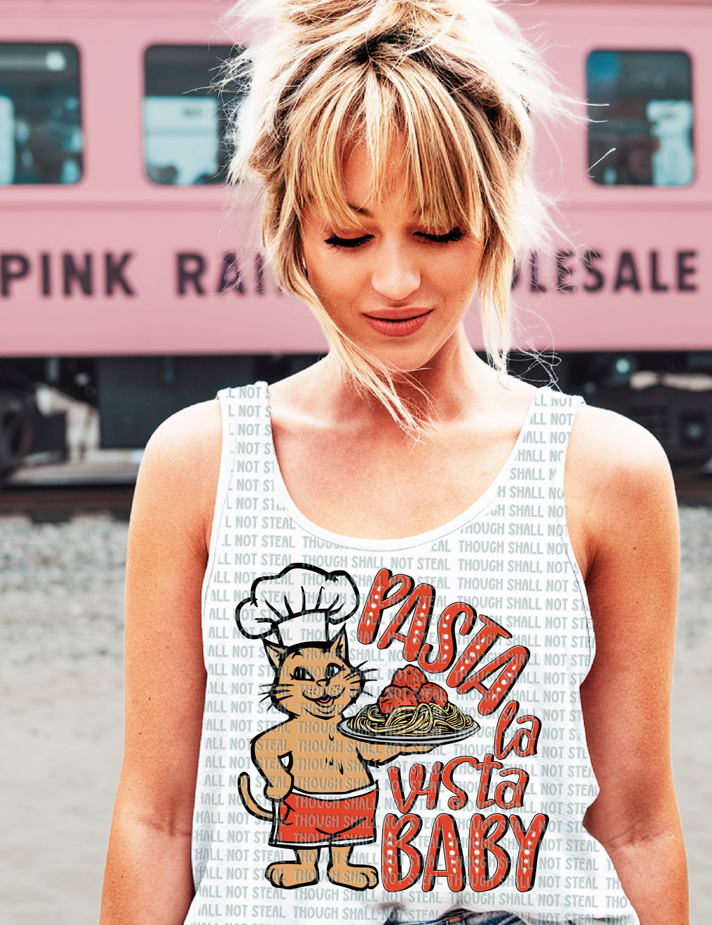 36-25 Pasta La Vista Baby Completed Tee