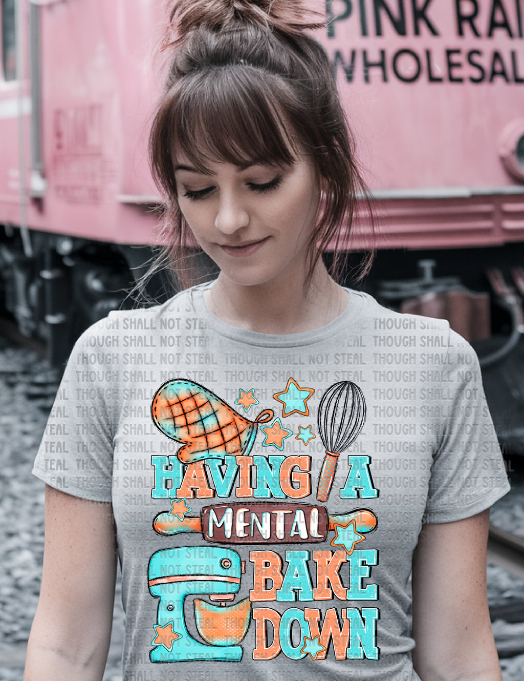 36-26 Having a Mental Bake Down Completed Tee