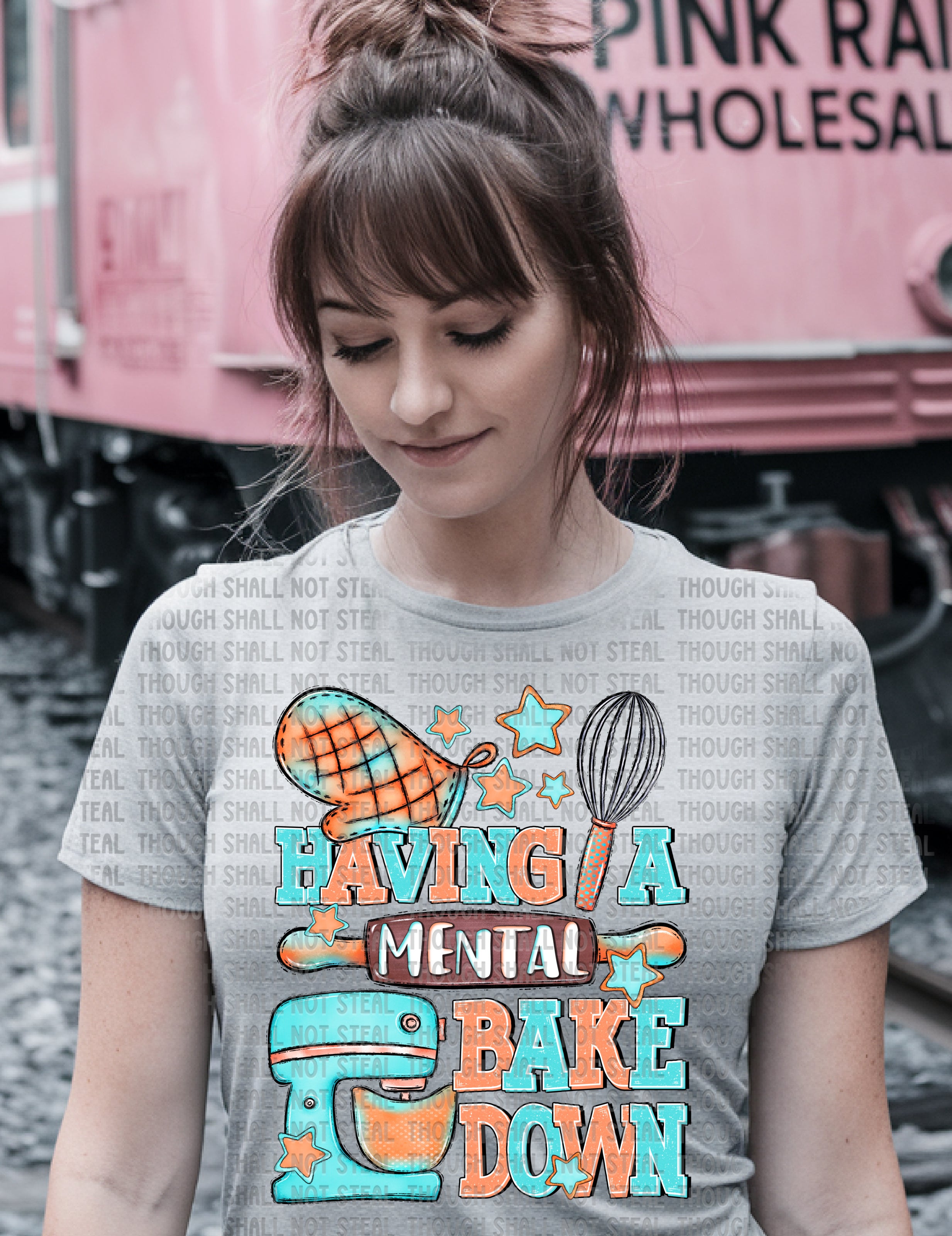 36-26 Having a Mental Bake Down Completed Tee