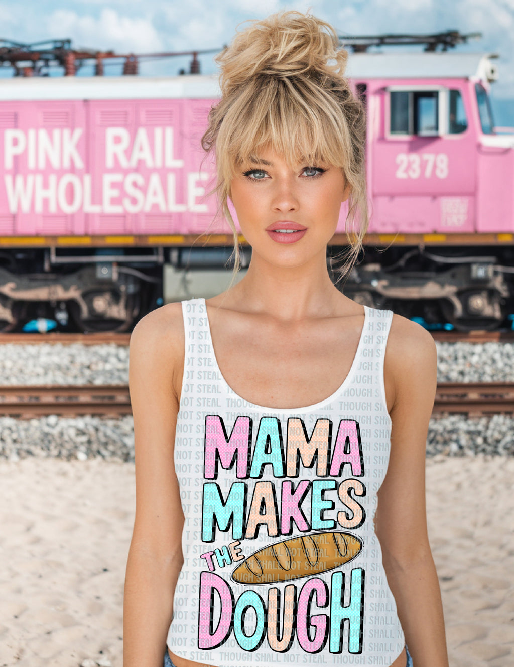 36-28 Mama Makes the Dough Completed Tee