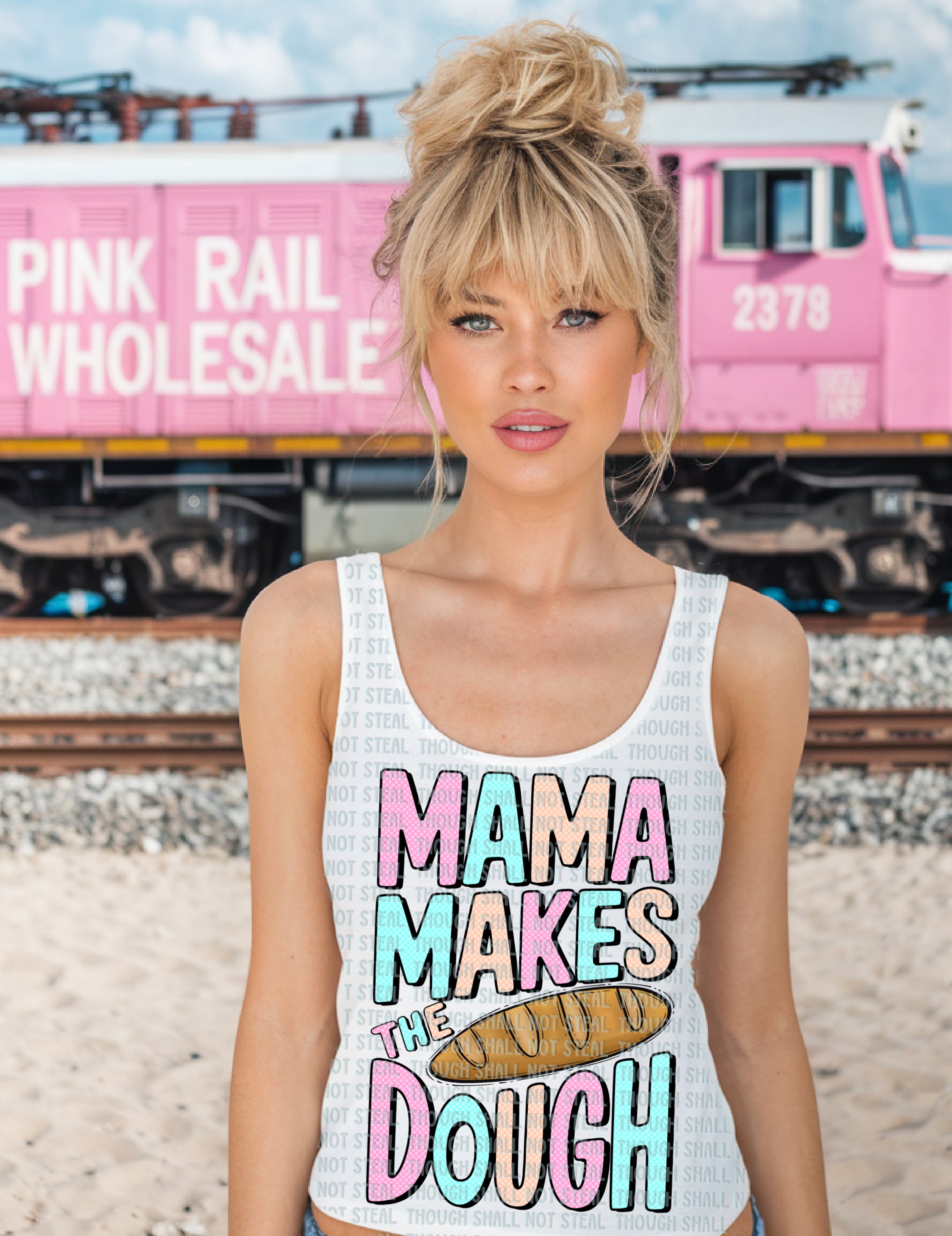 36-28 Mama Makes the Dough Completed Tee