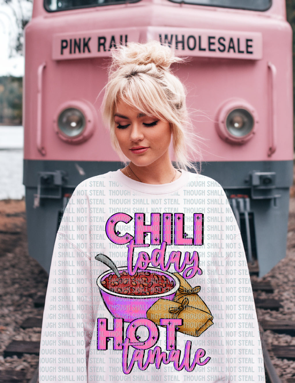 36-35 Chili Today, Hot Tamale Completed Tee