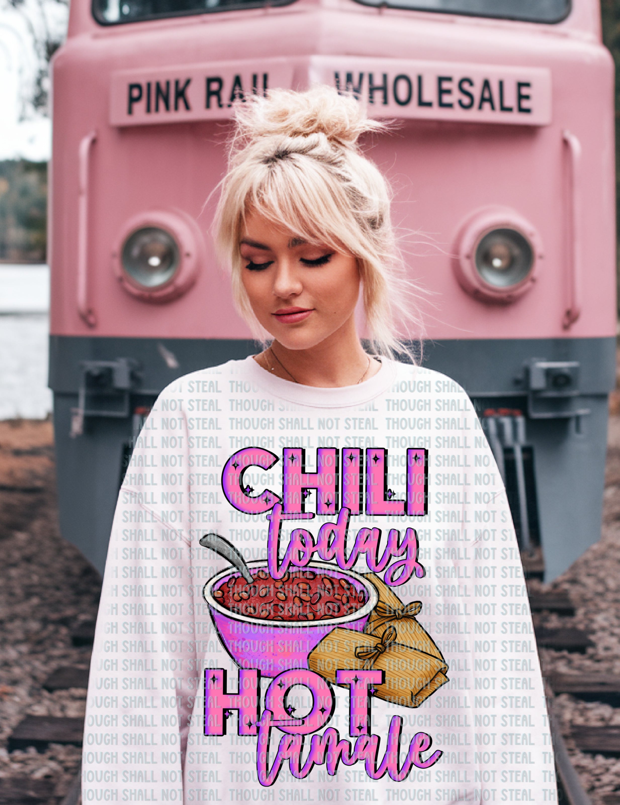 36-35 Chili Today, Hot Tamale Completed Tee