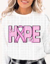 Load image into Gallery viewer, 45-116 Hope for a Cure Completed Tee
