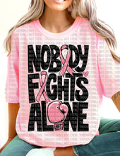 Load image into Gallery viewer, 45-118 Nobody Fights Alone Completed Tee
