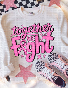 45-120 Pink - Together We Fight Completed Tee