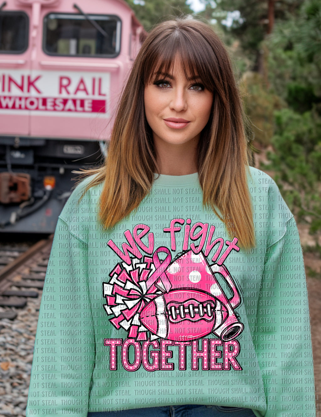 45-146 We Fight together Completed Tee