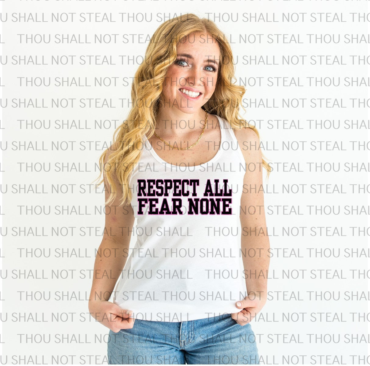 45-156 Respect All Fear None DTF TRANSFER ONLY