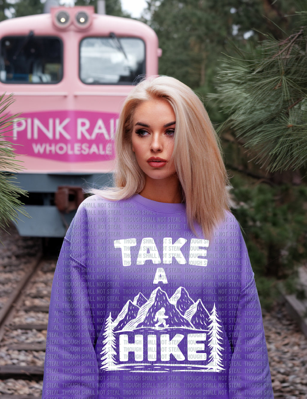 55-30 Take a Hike Completed Tee