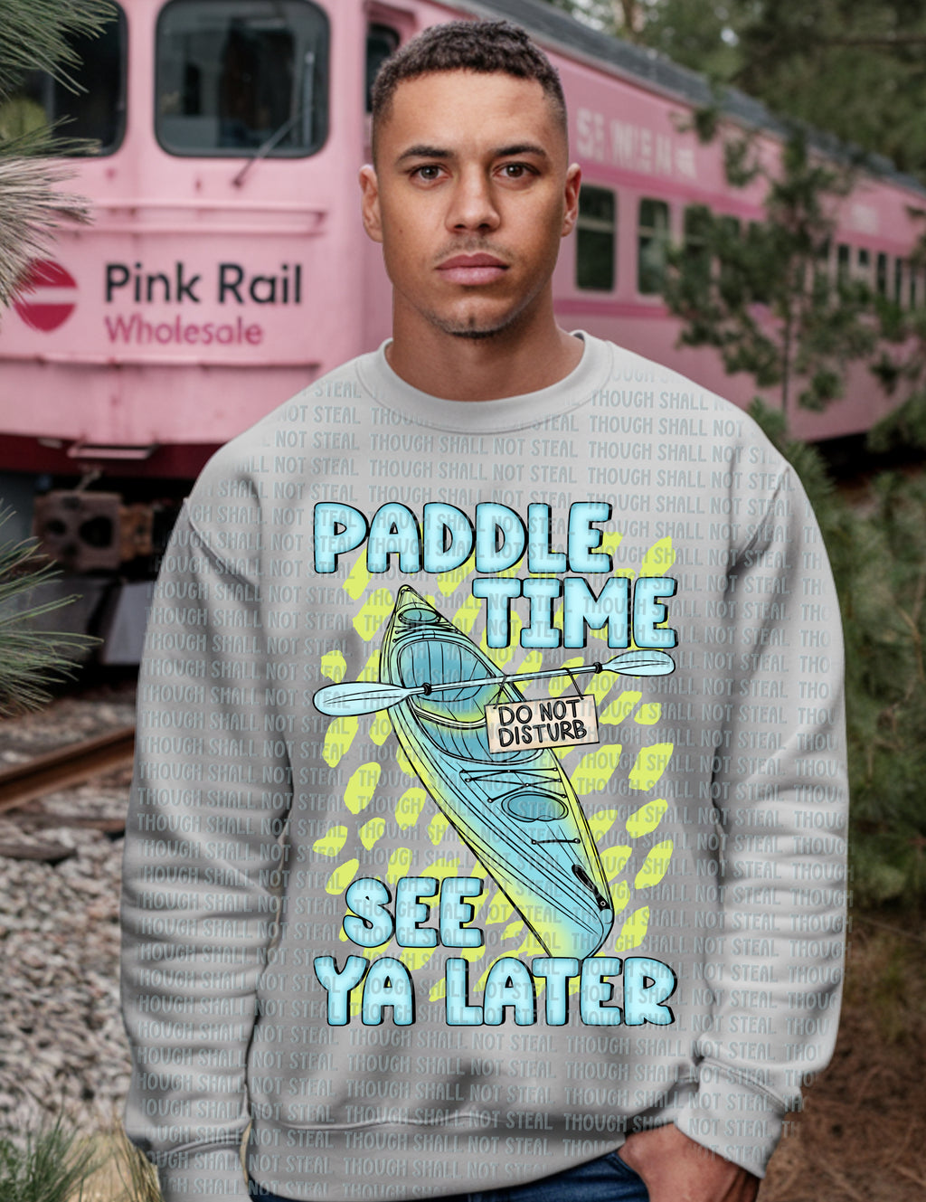 55-32 Paddle Time See Ya Later Completed Tee