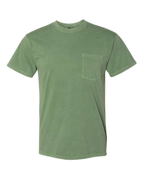Unisex Inspired Dye Pocket T-Shirt