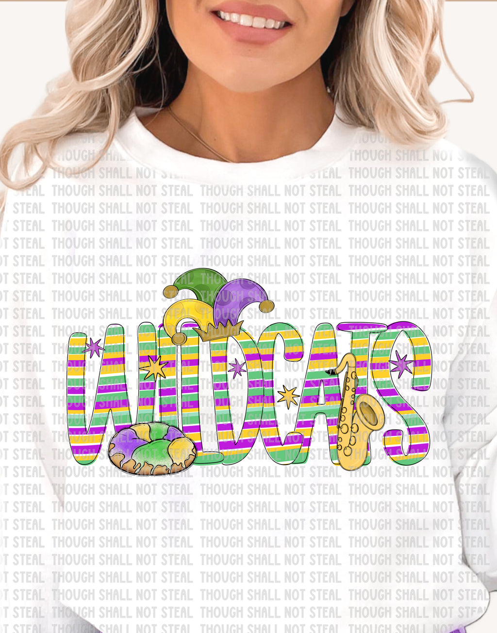 59-08 Blue Springs Wildcats  Mardi Gras Mock