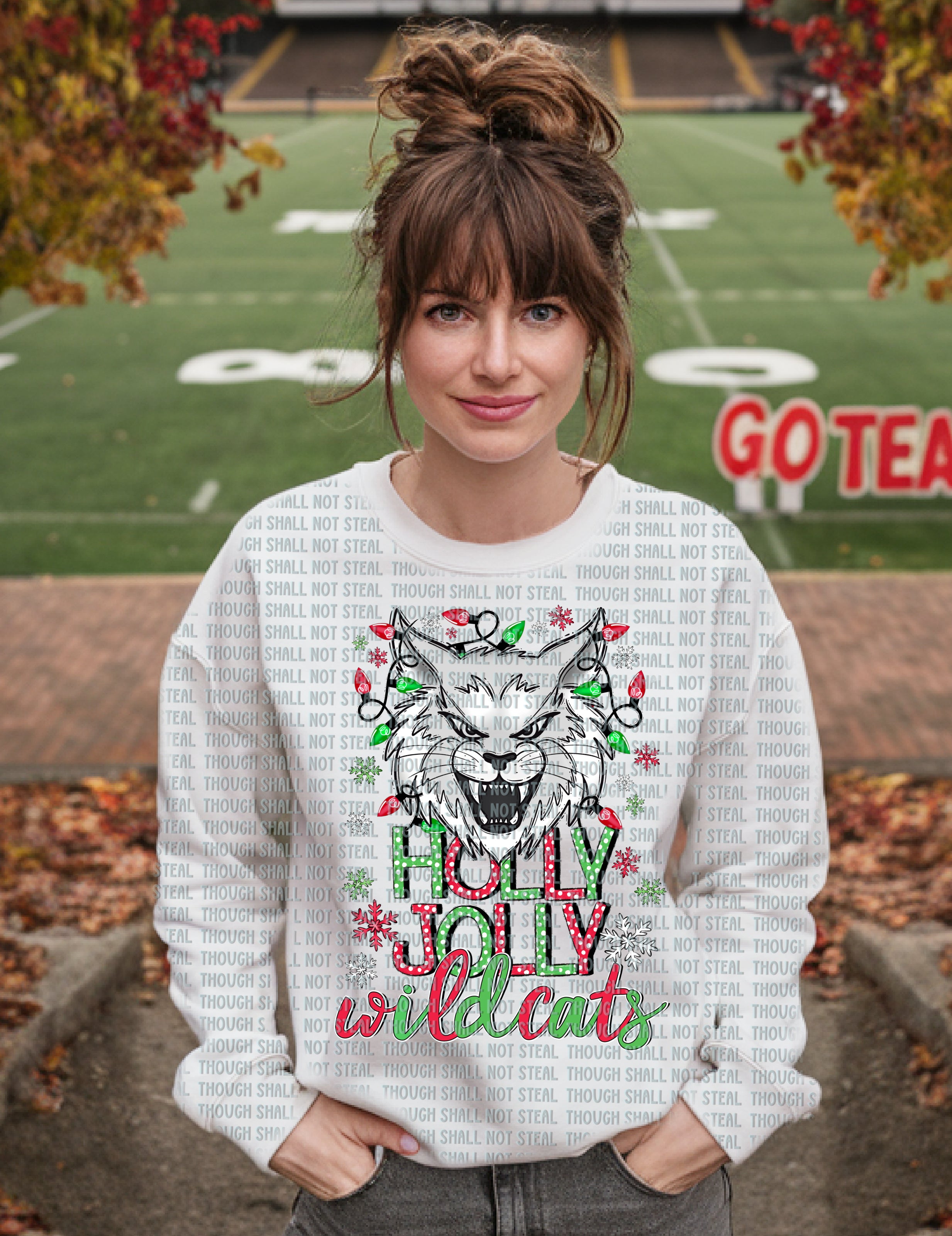 59-13 Holly Jolly Wildcats tee