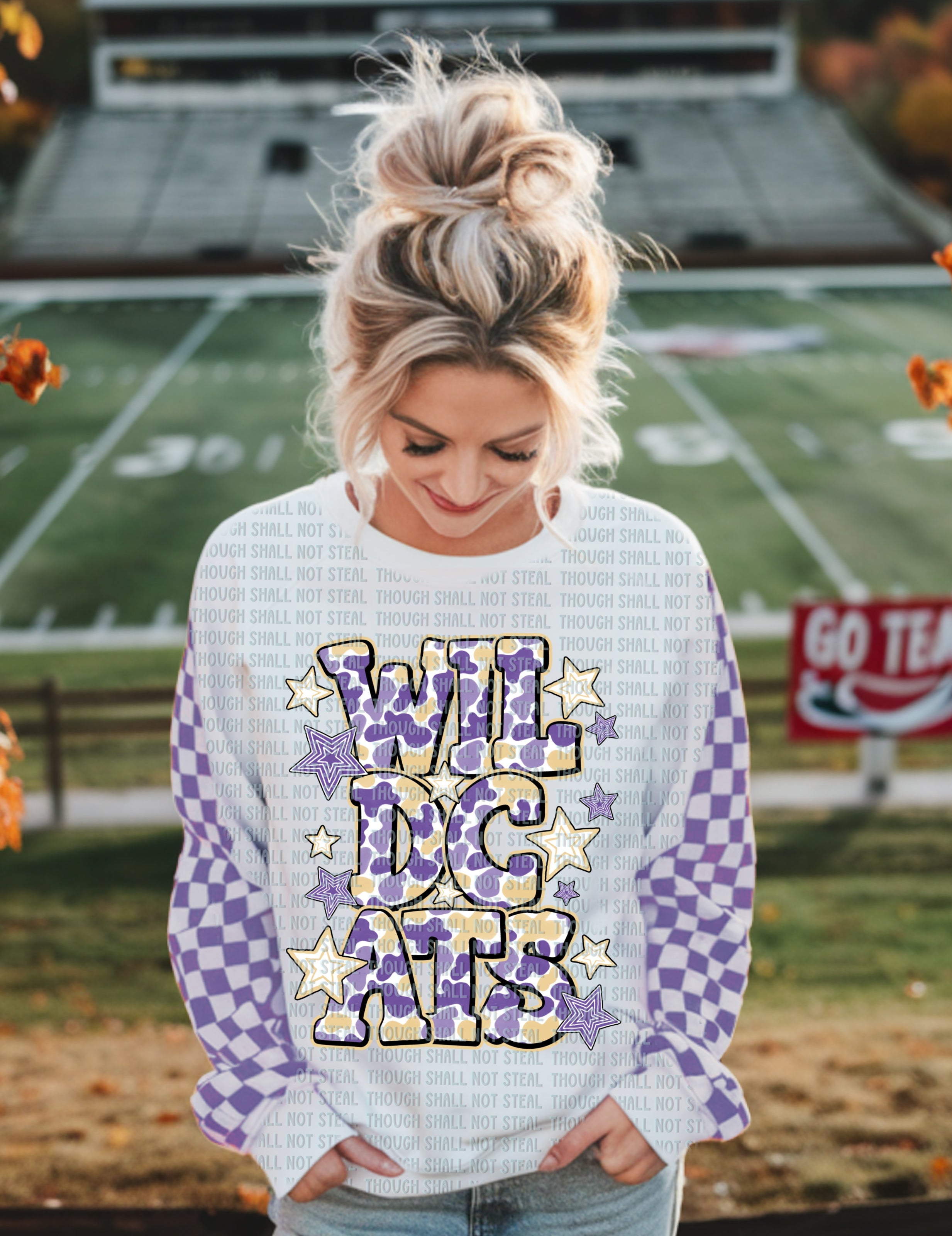 59-17 Wildcats Camo tee