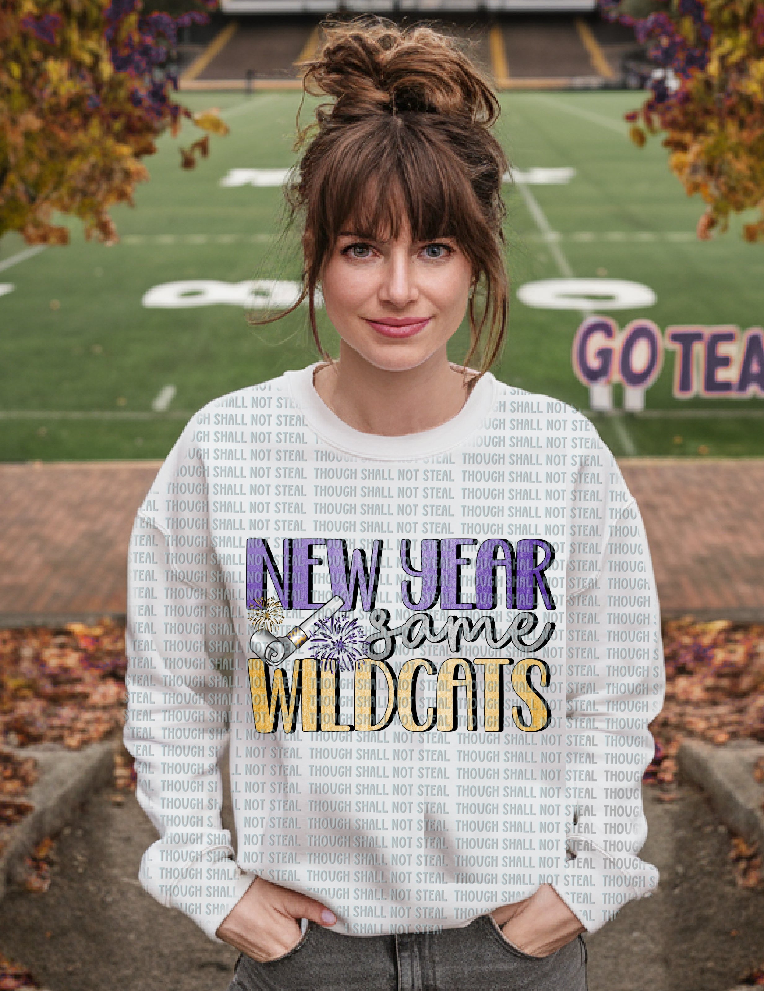 59-18 New year same Wildcats DTF TRANSFER ONLY