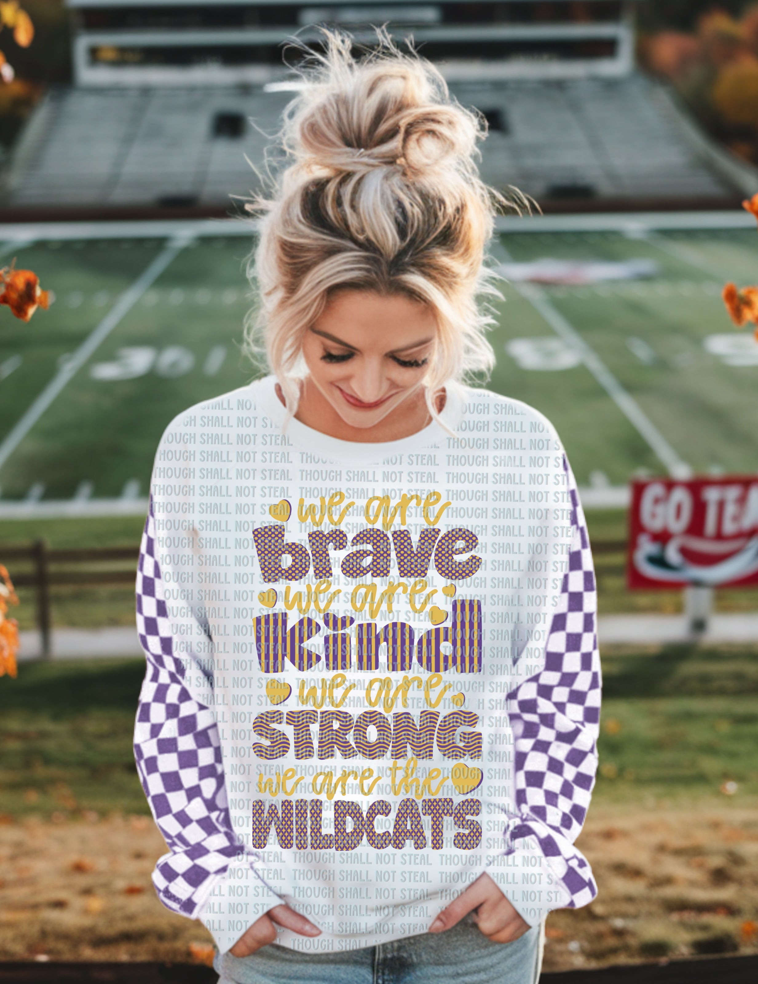 59-31 Brave Kind Strong Wildcats DTF TRANSFER ONLY