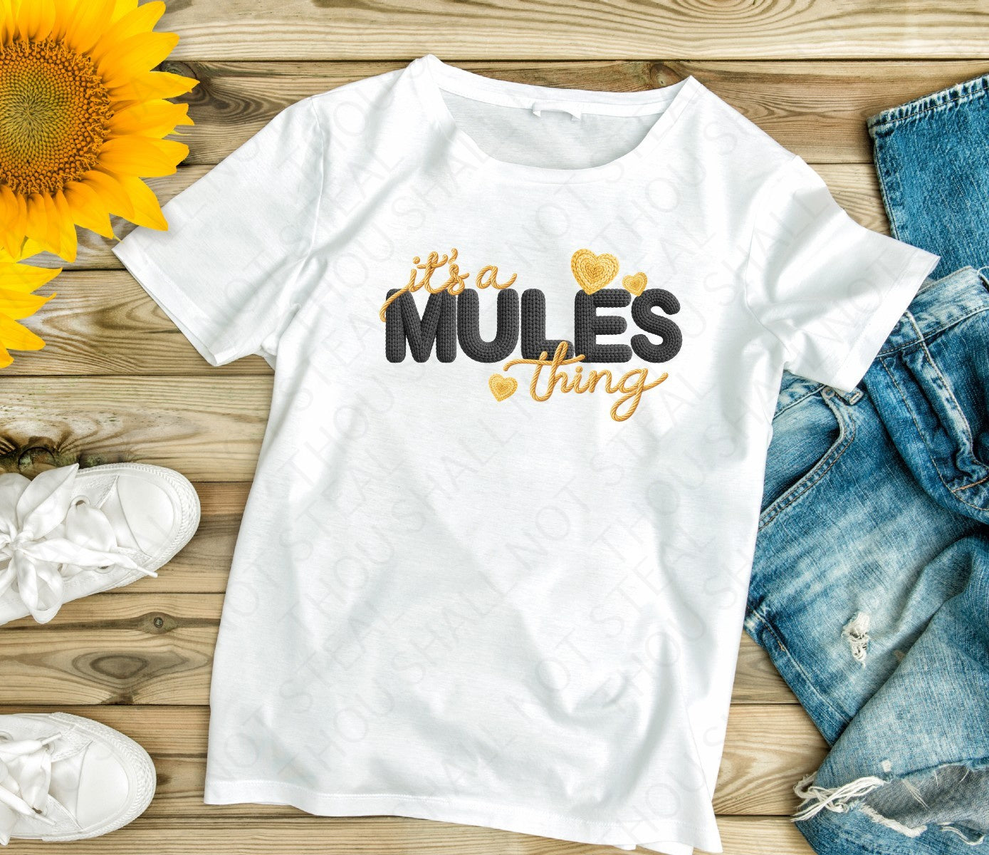 60-16 It_s A Mules Thing tee