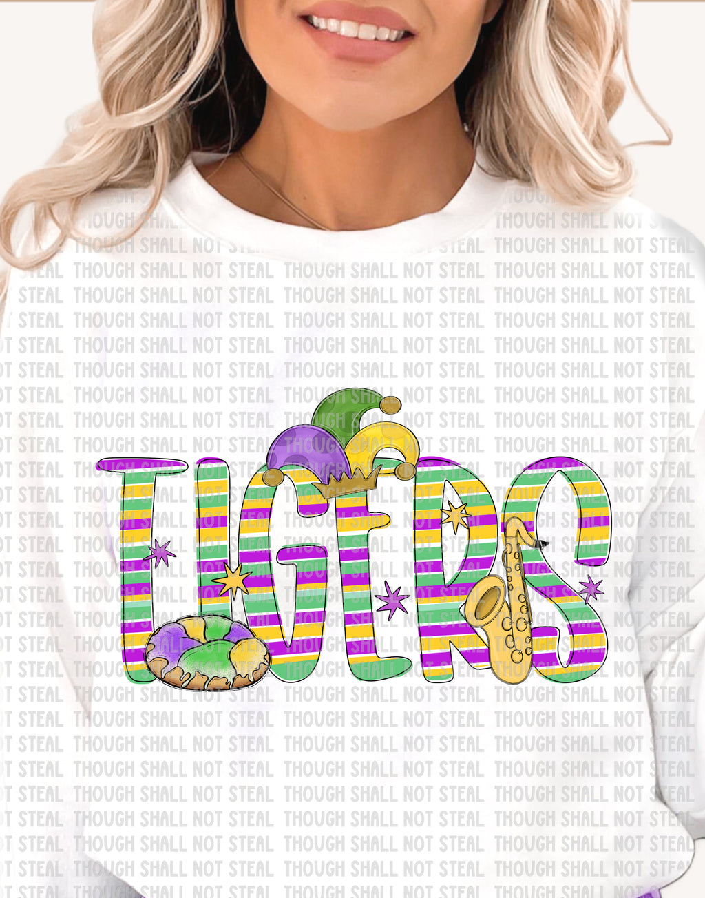 61-08 Lee's Summit Tigers Mardi Gras Mock