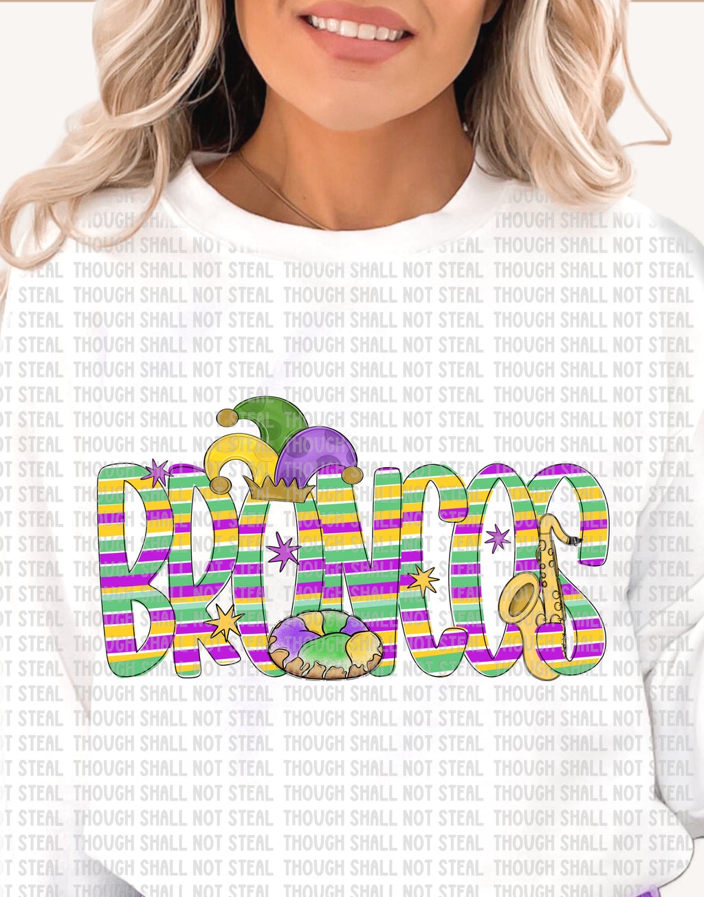 62-08 Lee's Summit North Broncos Mardi Gras Mock