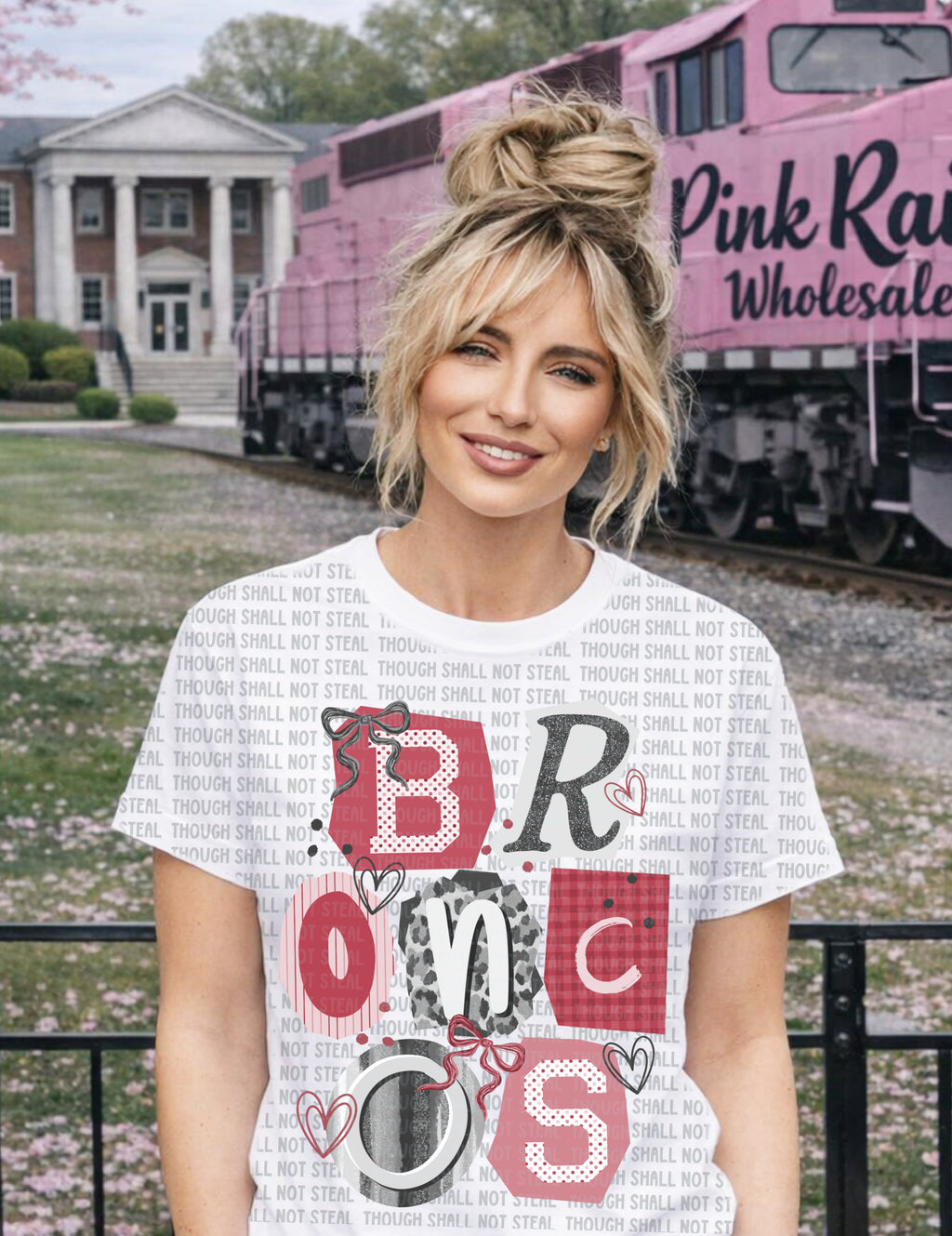 62-29 Broncos - Ransom Letters Completed Tee